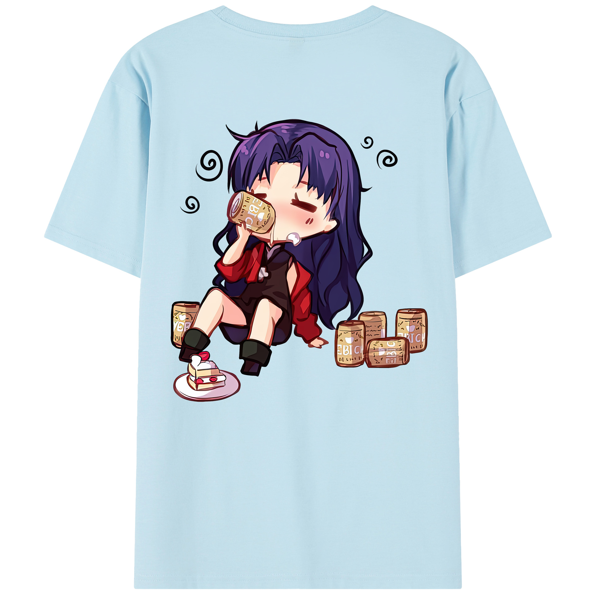 （画像用） EVA 新世紀エヴァンゲリオン 綿100％半袖Tシャツ（背面プリント）